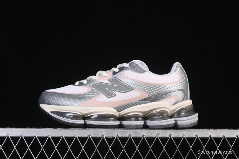 حذاء جري رياضي كاجوال رياضي من سلسلة نيو بالانس 2000 ريترو على طراز أبي - U20005F9