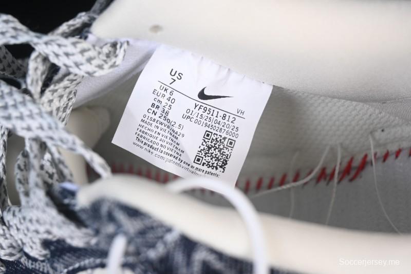 حذاء نايك اير فورس 1 '07 منخفض من نايك اير فورس 1 '07 LV Collaboration حذاء رياضي كاجوال أزرق أبيض - YF9511-812