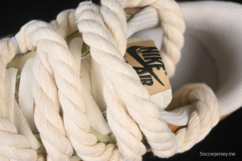 حذاء نايك اير فورس 1 '07 المنخفض من نايك اير فورس 1 '07 قهوة بالحليب مرسوم باليد مرسوم عليه رسومات كاجوال - XL2321-666