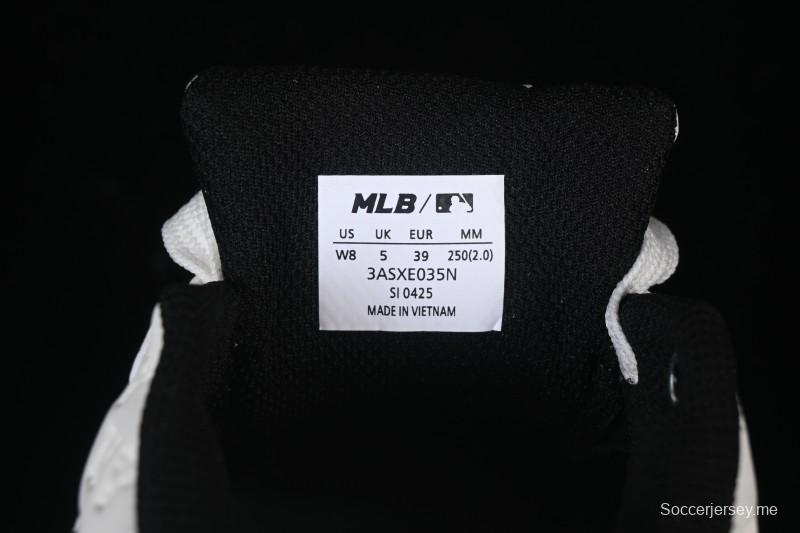 New York Yankees Bigball Chunky Embo Monogram Height Increasing Thick Sole Casual Sneakers - 3ASXE035N50CRL