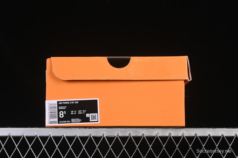 حذاء رياضي نايك اير فورس 1'07 منخفض كاجوال مع وسادة هوائية كاملة الطول - XD2588-601