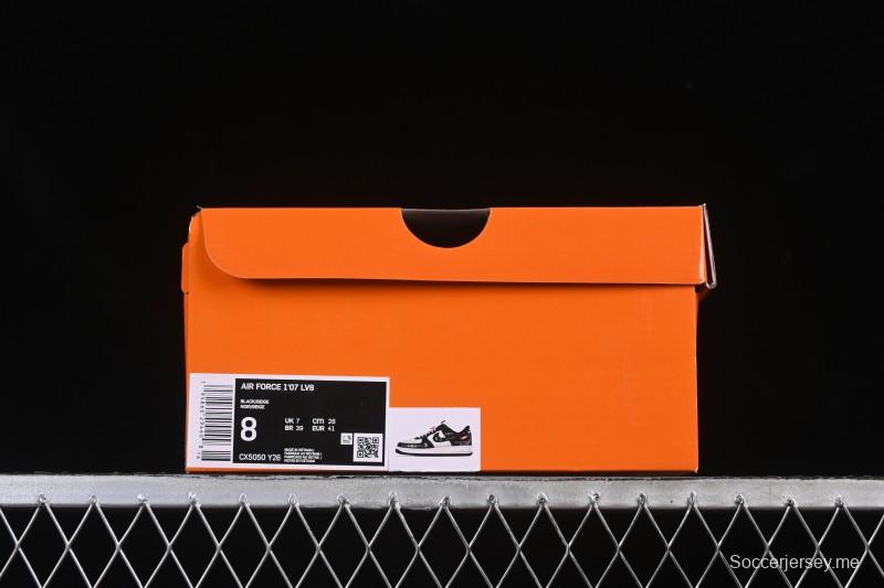 حذاء نايك اير فورس 1 '07 المنخفض من نايك اير فورس 1 '07 LV Collaboration Woven Label سنيكرز كاجوال - CX5050-Y26