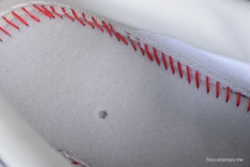 حذاء نايك اير فورس 1 '07 منخفض سوبريم سوبريم تعاون أبيض أزرق رمادي أحمر كاجوال سنيكرز - XD2588-602