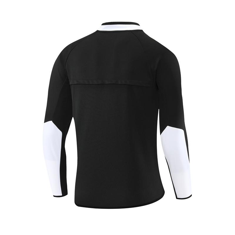 Retro 02/03 Manchester United Black Half Zipper Jacket