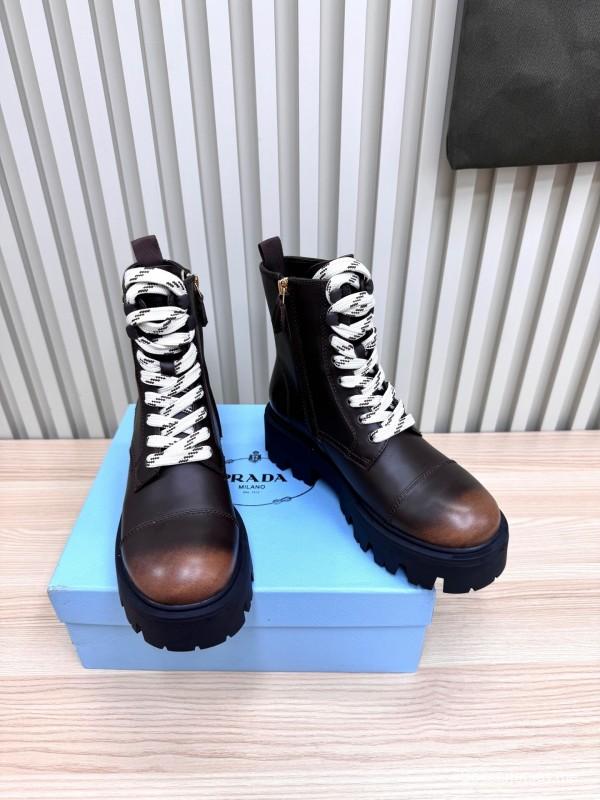 Prada 2025 SS Platform Martin Boots - LY0350