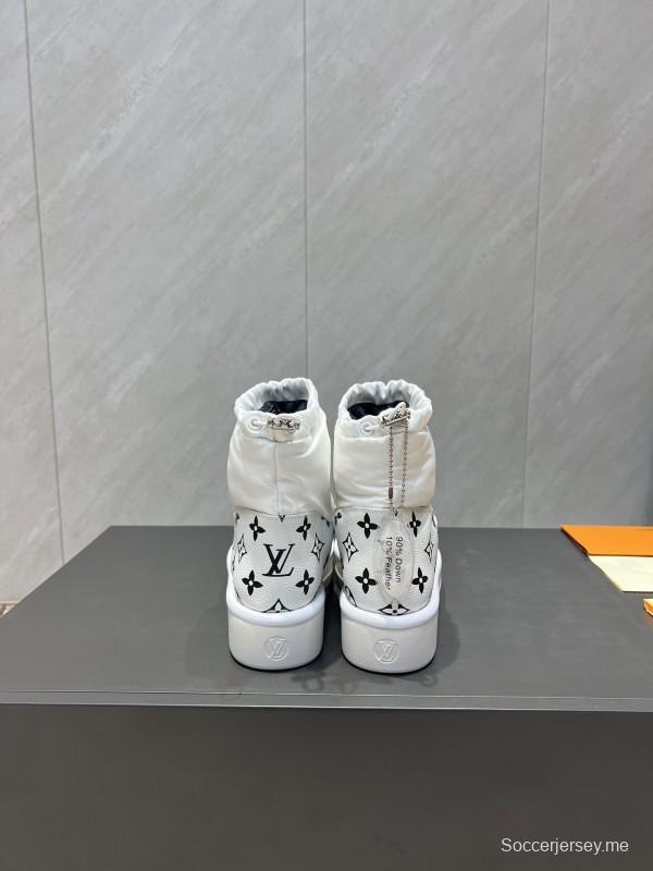 Louis Vuitton Fall/Winter 2025 Snow Boots Round Toe Thick Sole - KFY00310