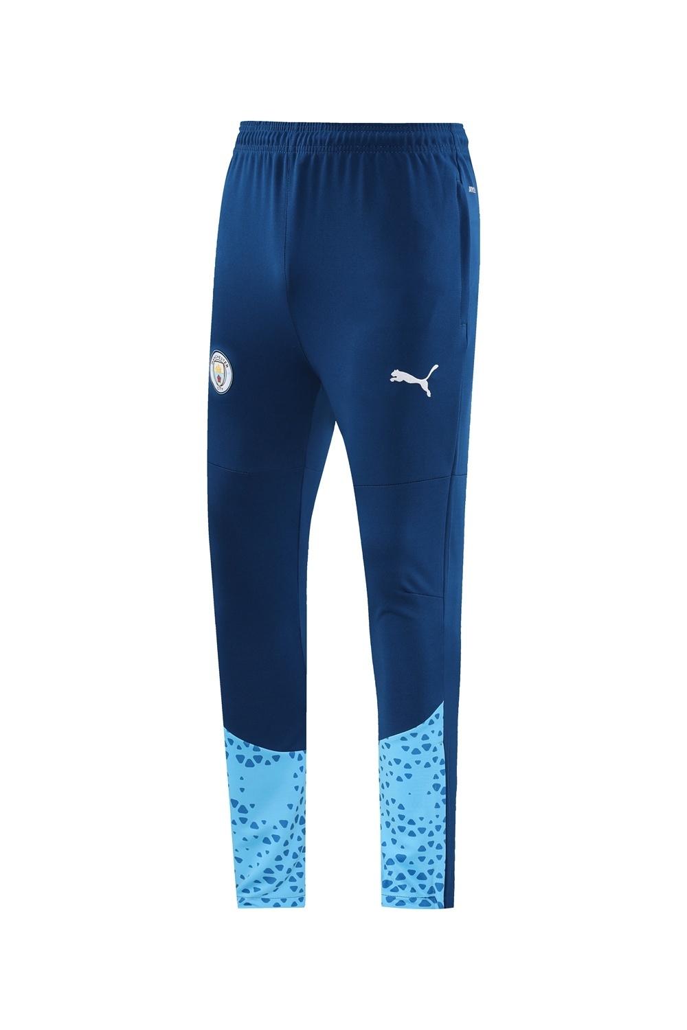 25/26 مانشستر سيتي سترة نصف سحاب أزرق سماوي أزرق سماوي+بنطلون طويل