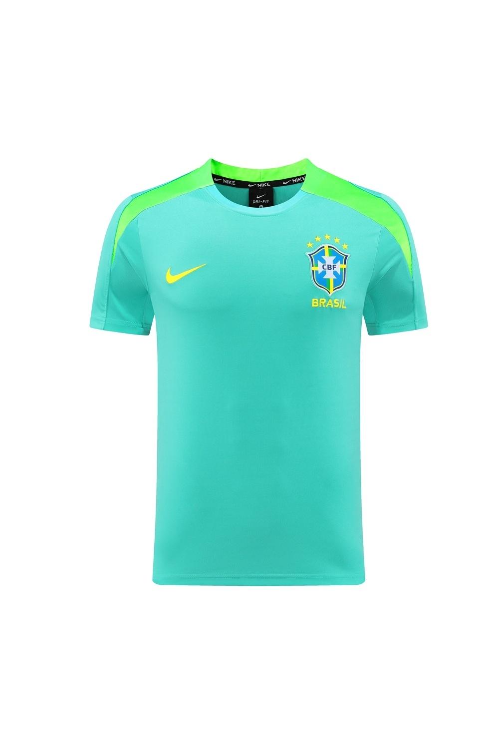 2025 بحيرة البرازيل 2025 كم قصير أخضر + شورت كرة قدم قصير + شورت كرة قدم