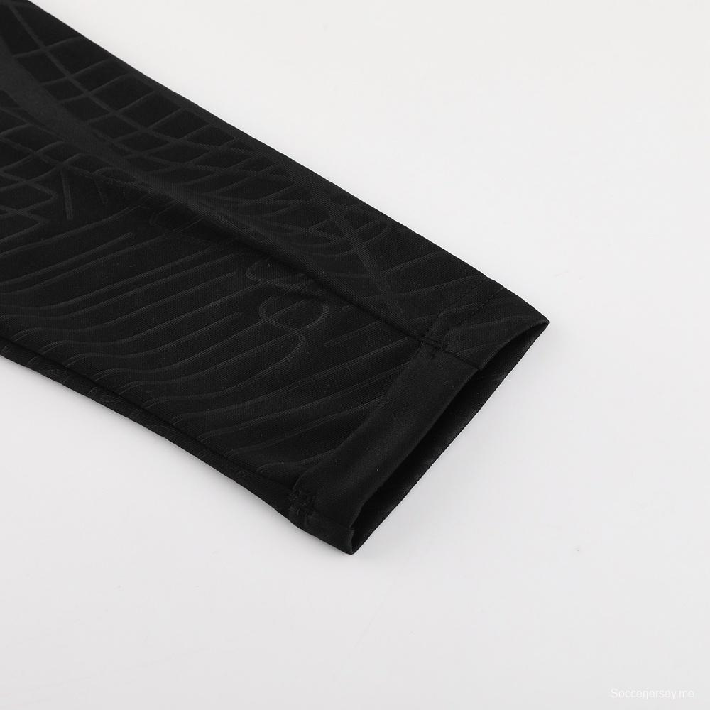 25/26 تشيلسي جاكيت تشيلسي أسود نصف سحاب + بنطلون طويل + بنطلون طويل