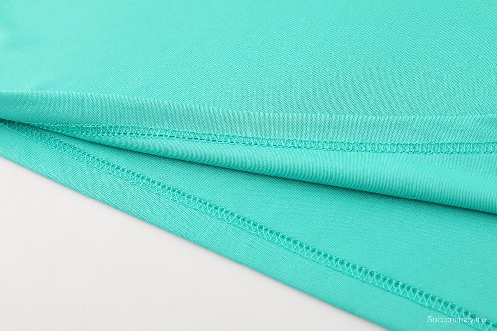 2025 بحيرة البرازيل 2025 كم قصير أخضر + شورت كرة قدم قصير + شورت كرة قدم