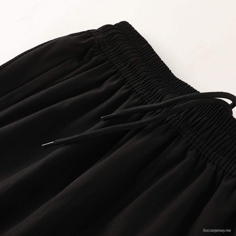 2025 أديداس 2025 جاكيت أخضر نصف سحاب أخضر + بنطلون طويل S-2XL