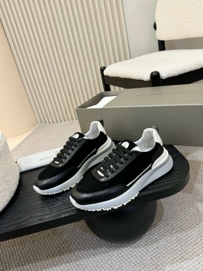 Brunello Cucinelli Casual Sneakers with Seasonal Colors and Leather Lining - KFY00320