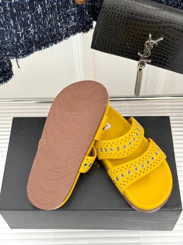 صندل كاجوال مجوف مجوف مجوف من ألايا 2025SS - KFY00260