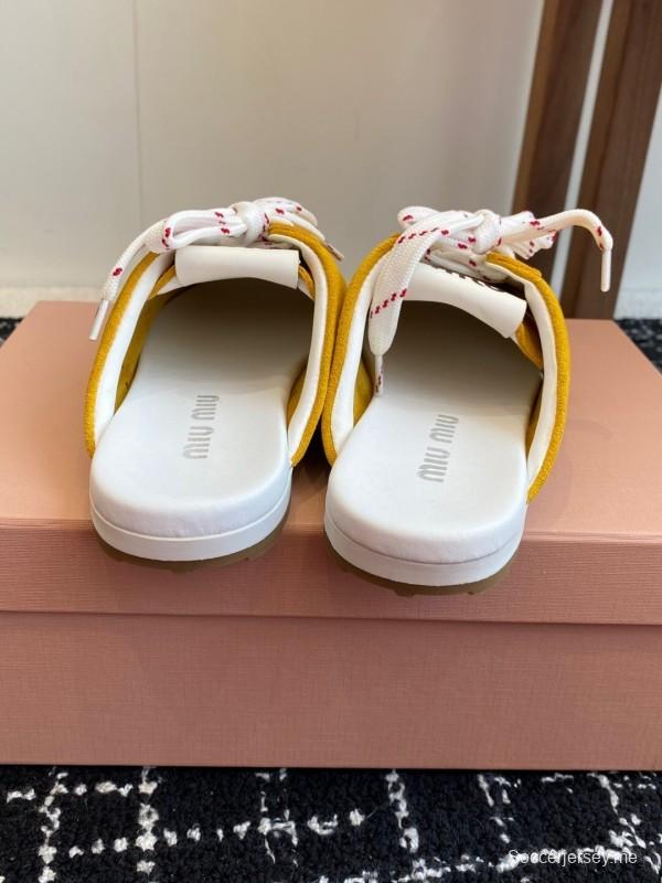 ميو ميو ميو حذاء كاجوال نصف دراج كاجوال ديكون - KFY00295