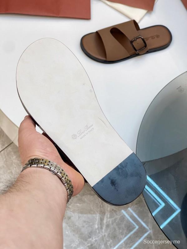 شباشب لورو بيانا 2025 SS للرجال لربيع وصيف 2025 للرجال بخياطة عالية الجودة ونعل مريح - AS00250