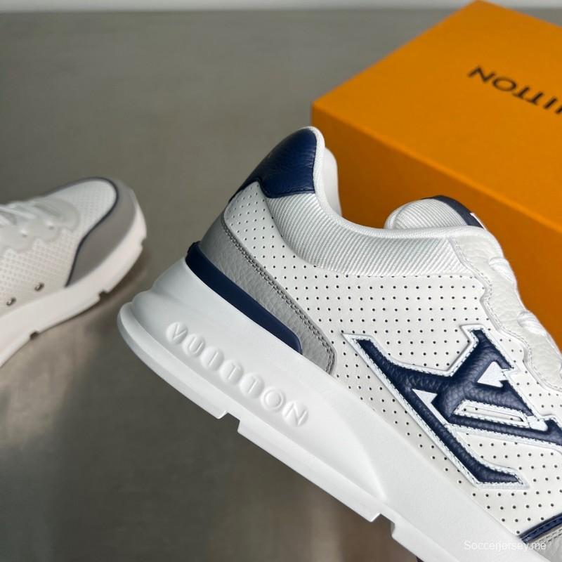 حذاء كاجوال كلاسيكي من الجلد الكلاسيكي برباط عند الأصابع المستديرة - YC