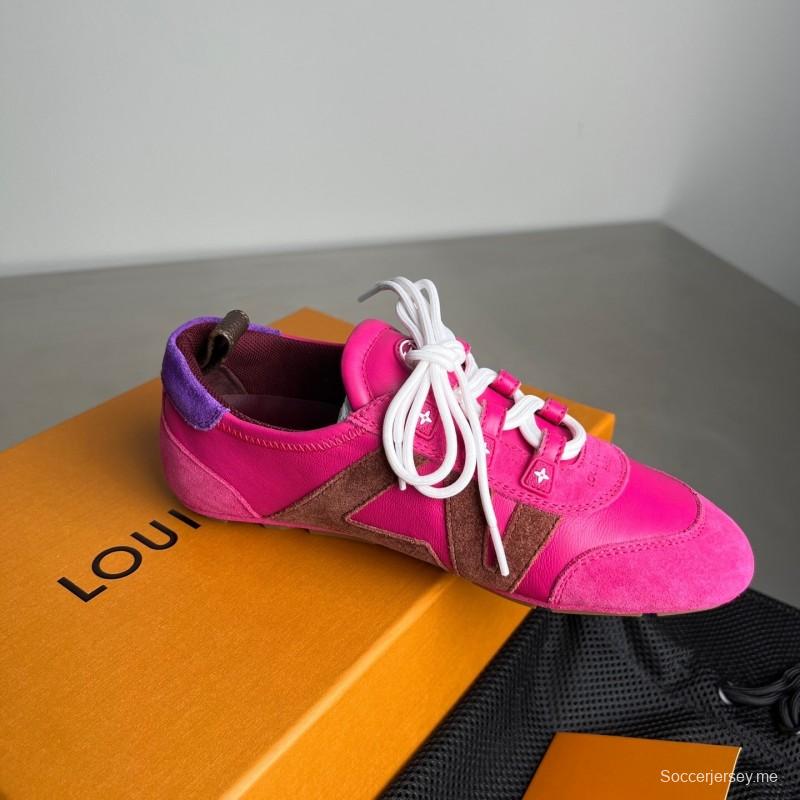 ليف سنيكرينا سنيكرينا 2025 حذاء باليه برباط مستدير من الأمام برباط فوق حذاء كاجوال قصير - YC