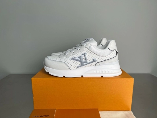 حذاء كاجوال كلاسيكي من الجلد الكلاسيكي برباط عند الأصابع المستديرة - YC