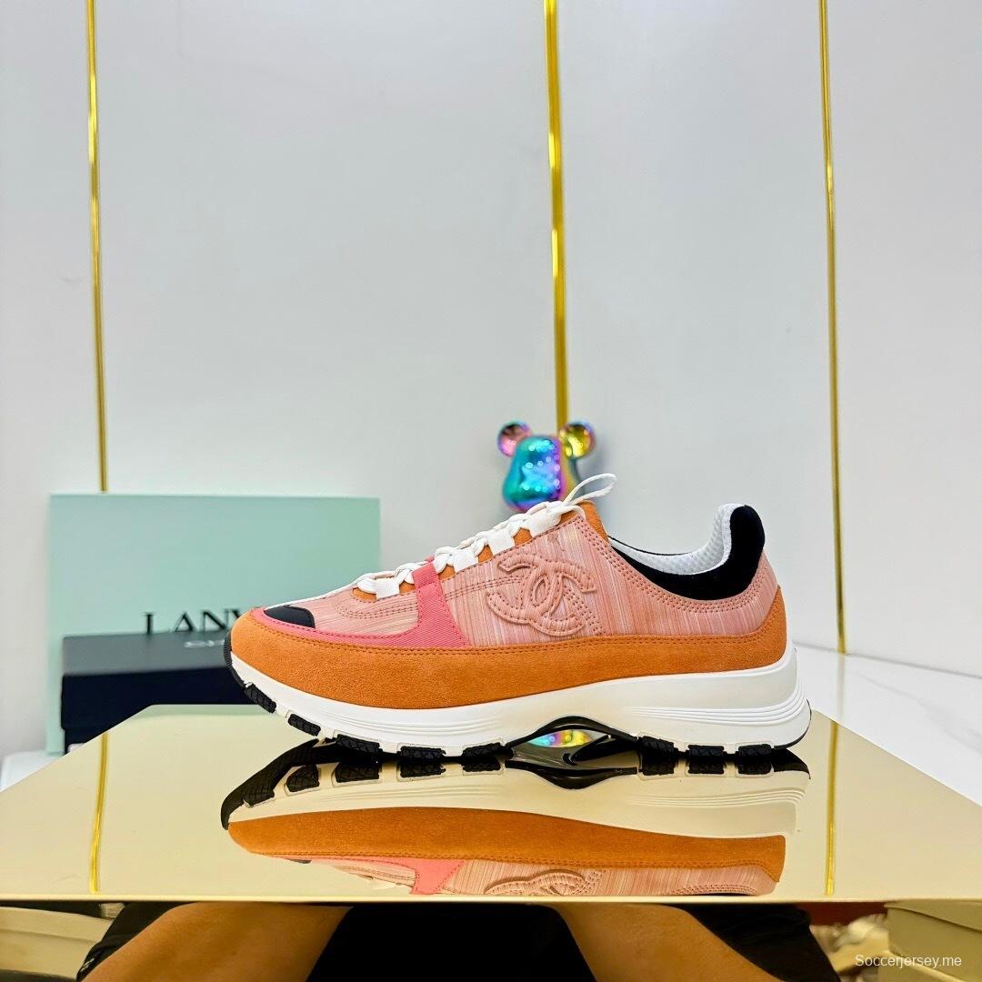 شانيل 2025 شانيل 2025 حذاء رياضي كاجوال بنعل مكتنزة - LY00310