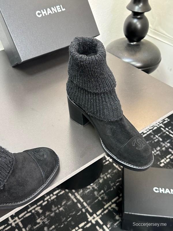 شانيل 2025/SS جزمة شورت شانيل 2025/SS عنصر أساسي لخريف وشتاء الخريف - LY00260