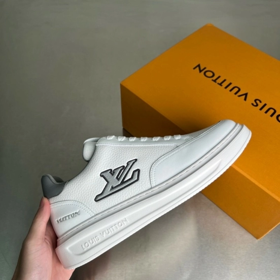 حذاء رياضي رجالي من لويس فويتون بيفرلي هيلز برقبة منخفضة للرجال - YC
