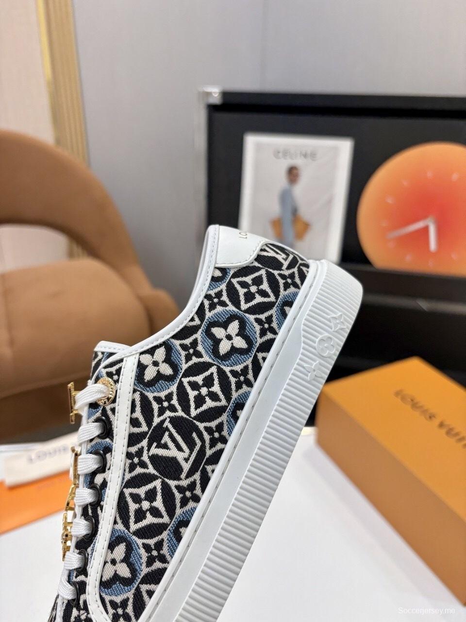 حذاء رياضي من سلسلة لاجون من لويس فويتون جينز بمشبك - AS00300