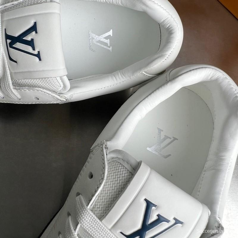 حذاء كاجوال للرجال بأربطة مستديرة من الجلد من ليف رن اواي برباط عند الأصابع - YC