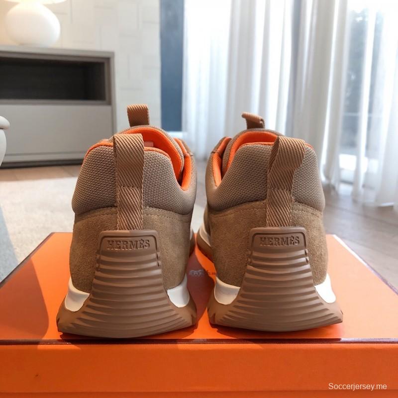 حذاء تشيلسي كلاسيكي من نوع H من مجموعة ربيع 2025 من مجموعة إيرلي كلاسيك تشيلسي مع بلوكات ملونة بريطانية - AS00380