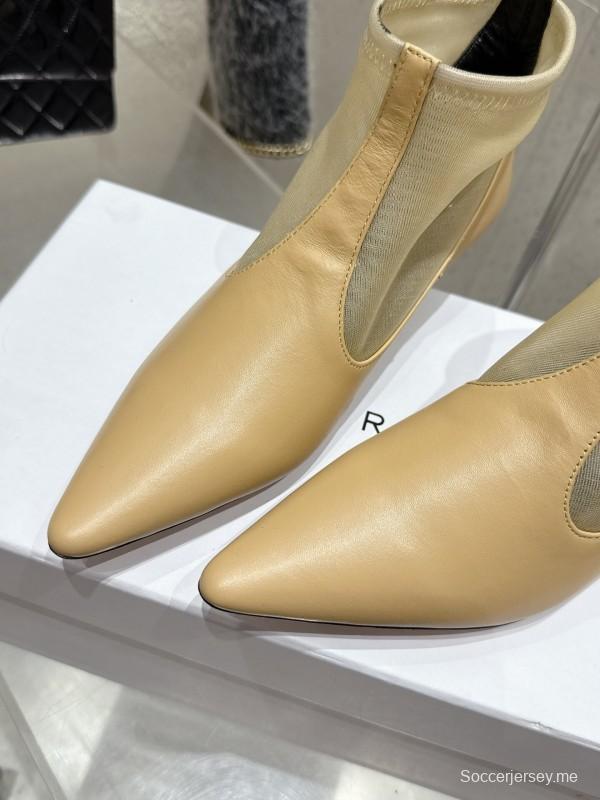 صندل بكعب شبكي بكعب عالٍ شبكي بكعب صغير من ثيرو 2025SS - KFY00320