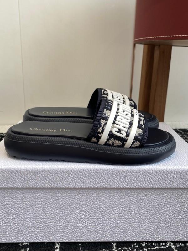 أحدث صنادل ديور لربيع وصيف 2025 لربيع وصيف 2025 ذات نعل رغوي خفيف للغاية - KFY00260