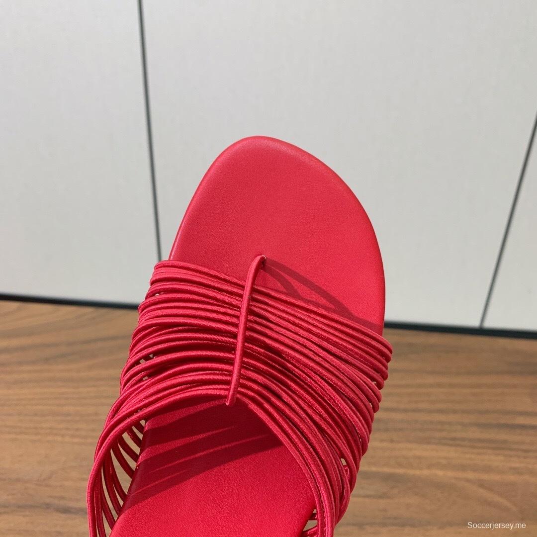 صندل شبكي روماني من ذا رو 2025 بتصميم بسيط - KFY00210