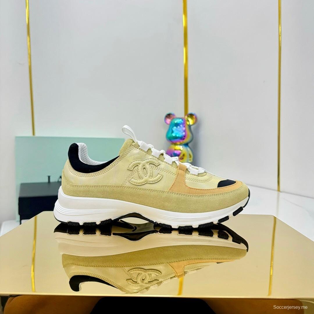 شانيل 2025 شانيل 2025 حذاء رياضي كاجوال بنعل مكتنزة - LY00310
