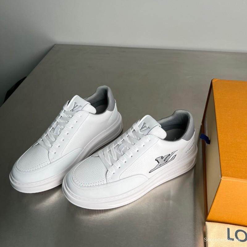 حذاء رياضي رجالي من لويس فويتون بيفرلي هيلز برقبة منخفضة للرجال - YC