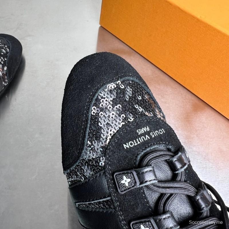 ليف سنيكرينا سنيكرينا 2025 حذاء باليه برباط مستدير من الأمام برباط فوق حذاء كاجوال قصير - YC