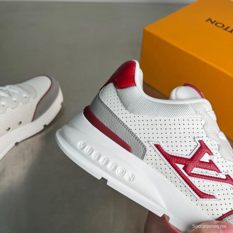 حذاء كلاسيكي جلدي كلاسيكي برباط عند الأصابع المستديرة بأربطة من الأمام والجزء العلوي منخفض الكاجوال للرجال - YC