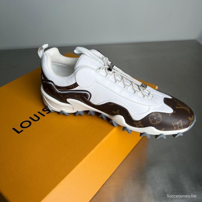 حذاء كاجوال LV Circle LV من لويس فويتون ذو الكعب المنخفض مع إكسسوارات معدنية مضادة للانزلاق - YC