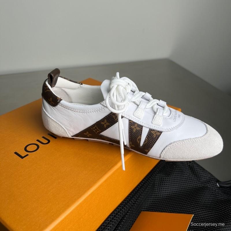 ليف سنيكرينا سنيكرينا 2025 حذاء باليه برباط مستدير من الأمام برباط فوق حذاء كاجوال قصير - YC