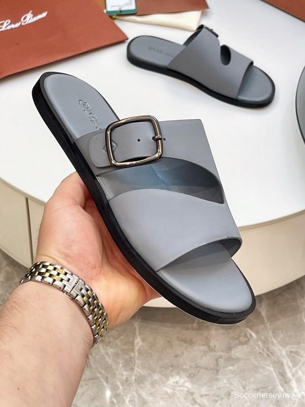 شباشب لورو بيانا 2025 SS للرجال لربيع وصيف 2025 للرجال بخياطة عالية الجودة ونعل مريح - AS00250