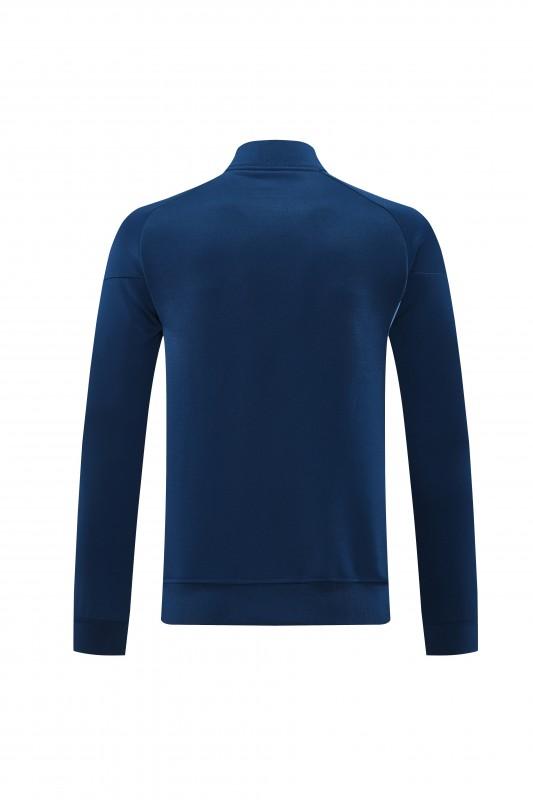 2025 أديداس أديداس جاكيت أزور أزرق أزرق أزرق كامل بسحاب + بنطلون طويل