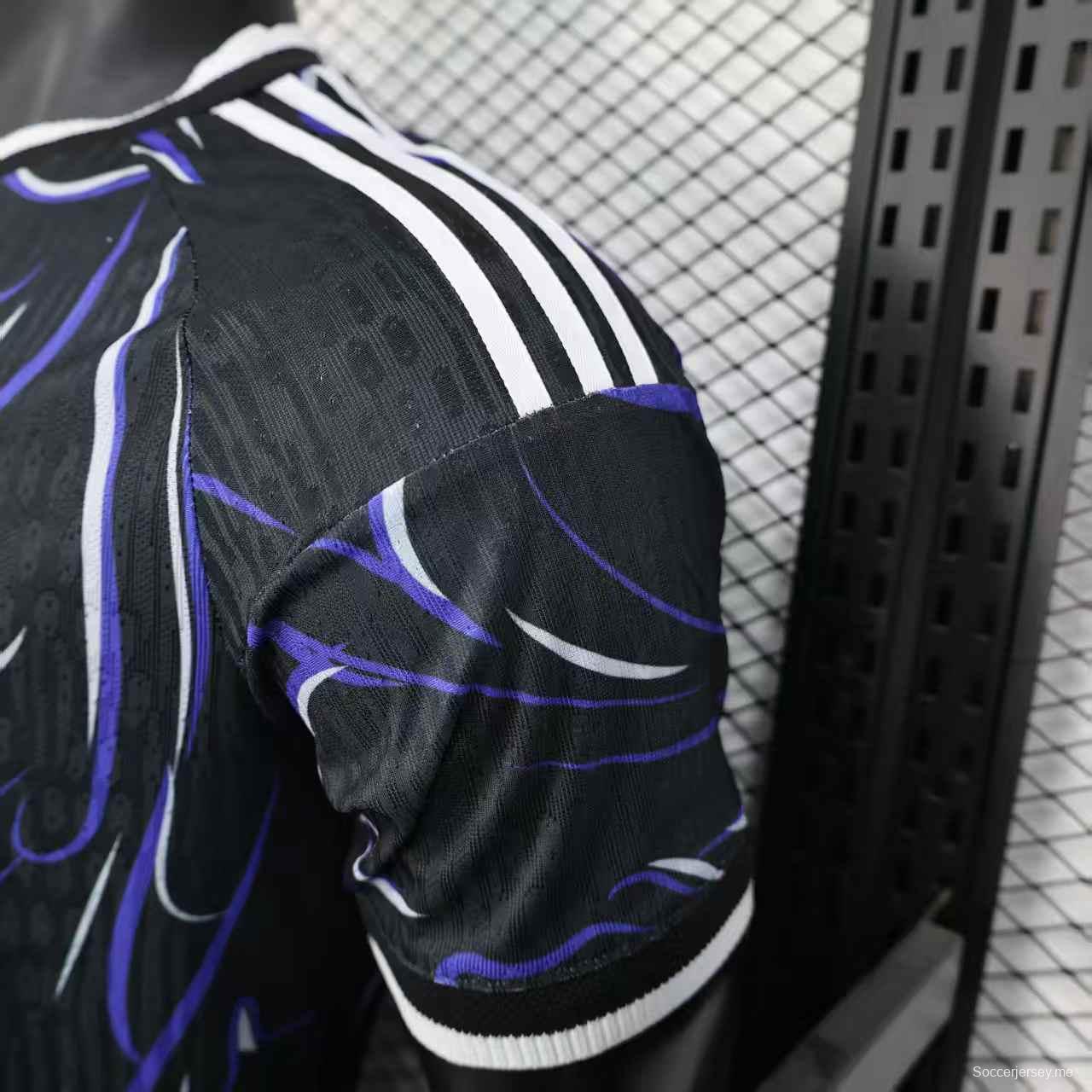 إصدار اللاعب 2026 قميص الأرجنتين الثالث 2026 أسود بنقشة دوامة فنية