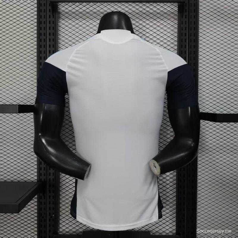 نسخة اللاعب 2026 قميص تدريب الأرجنتين الأبيض 2026