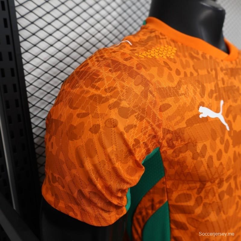 2026 نسخة اللاعب قميص كوت ديفوار الرئيسي