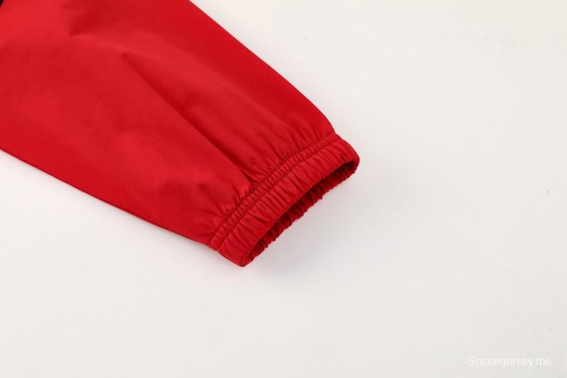 2026 ألمانيا هودي أسود بزر سحاب كامل وسترة واقية من الرياح + بنطال طويل