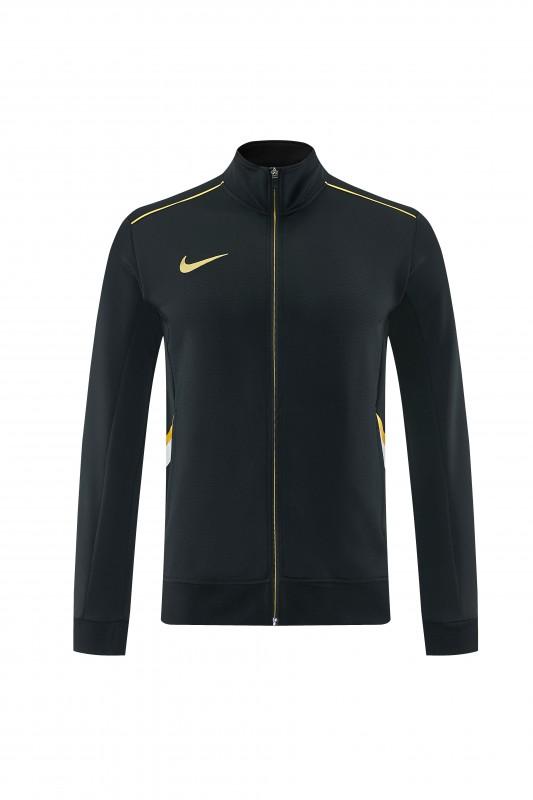 2026 NIKE سترة سوداء بسحاب كامل + بنطال طويل
