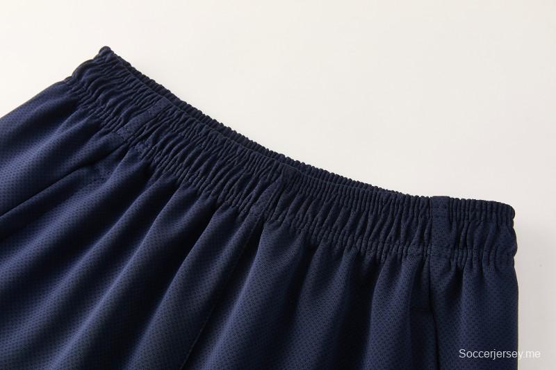 2026 NIKE سترة بيضاء بسحاب كامل + بنطال طويل