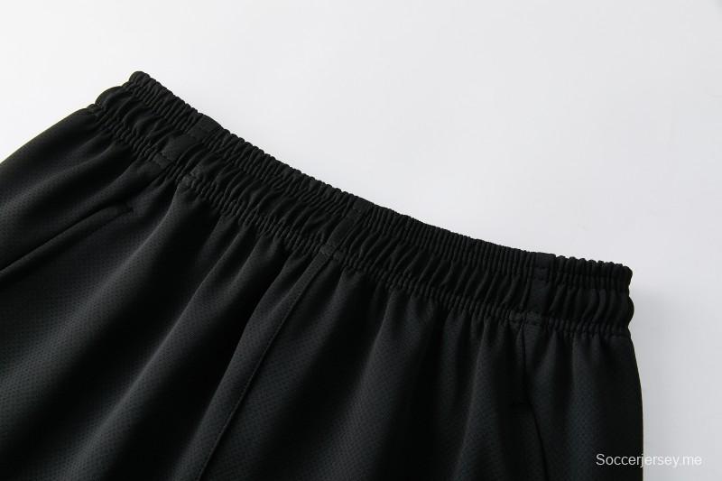 2026 NIKE سترة سوداء بسحاب كامل + بنطال طويل