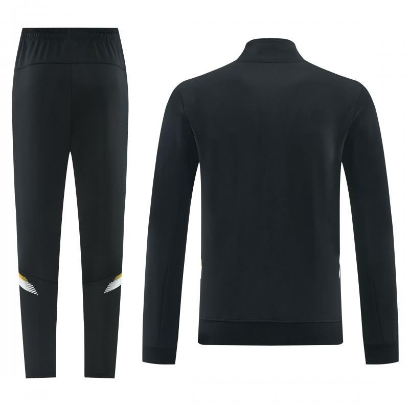 2026 NIKE سترة سوداء بسحاب كامل + بنطال طويل