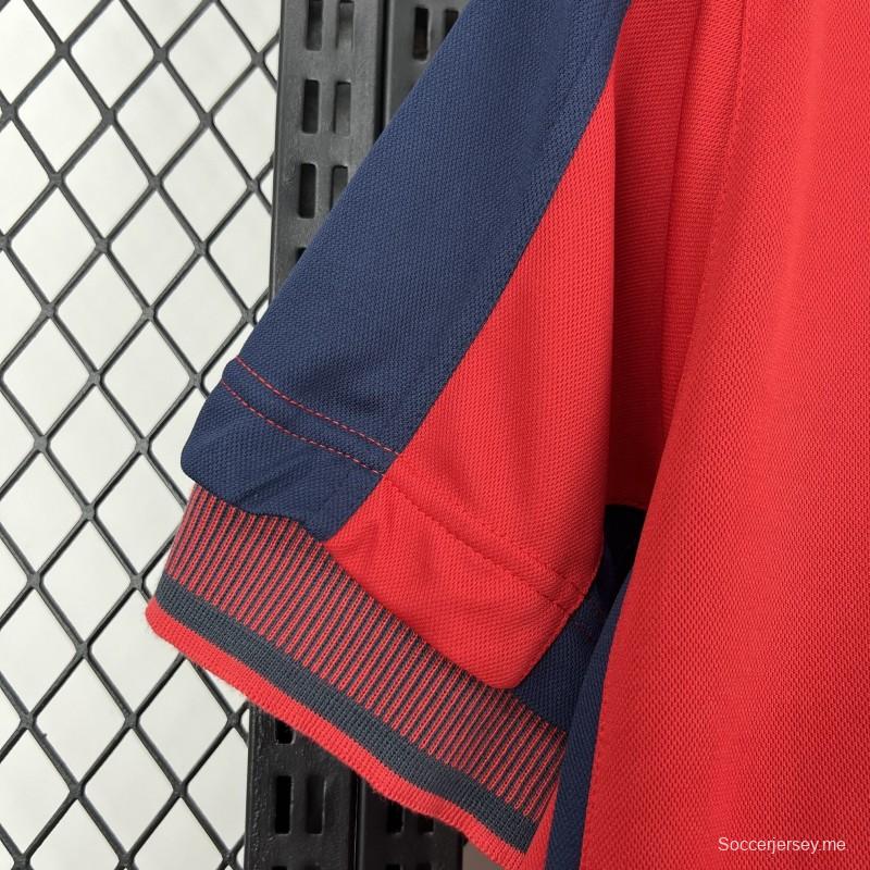 قميص أوساسونا الرئيسي من موسم 2000/01 (إصدار رجعي)