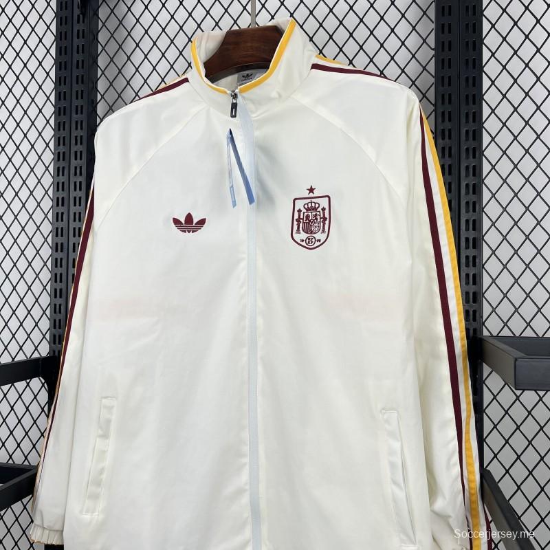 سترة واقية من الرياح للرجال من منتخب إسبانيا لكأس العالم 2026