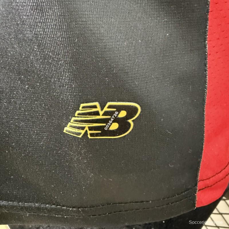 قميص ديبورتيفو تولوكا لكرة القدم، نسخة اللاعبين 25/26، أسود، بياقة بولو